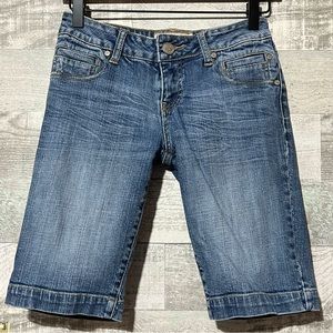 American Rag Cie Bermuda Jeans Denim Shorts Juniors 3